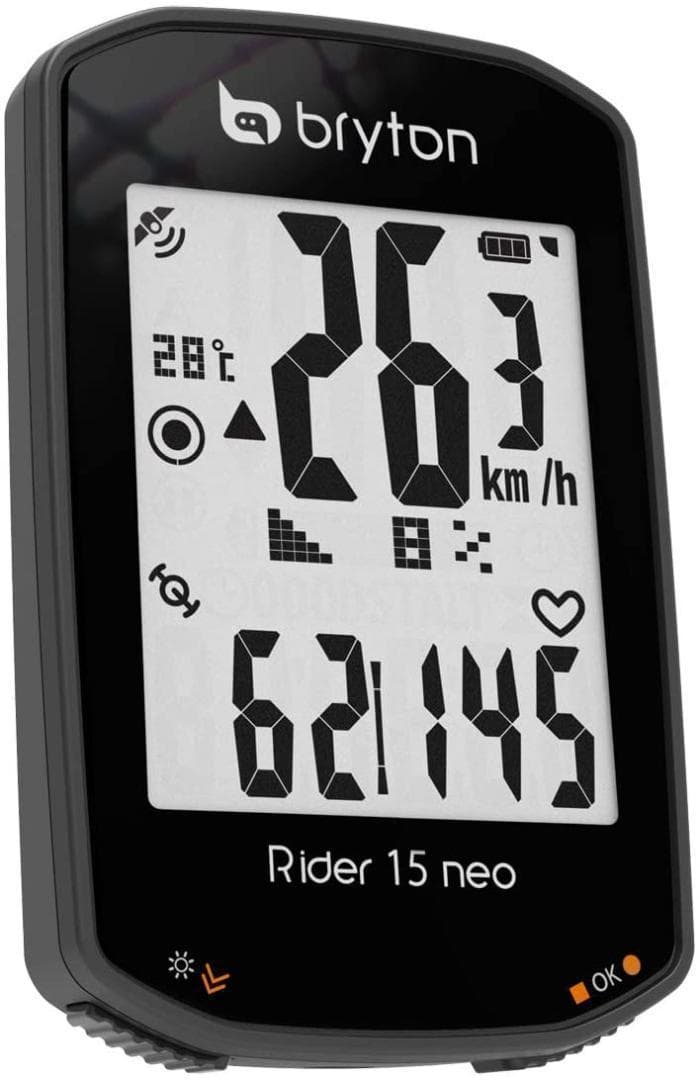 ブライトン ライダー 15neoE（日本語対応）GPSサイクルコンピューター