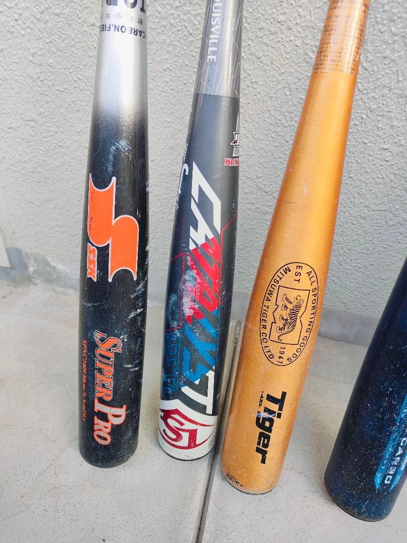 野球 軟式 少年用 バット 他 バットケース まとめ売り