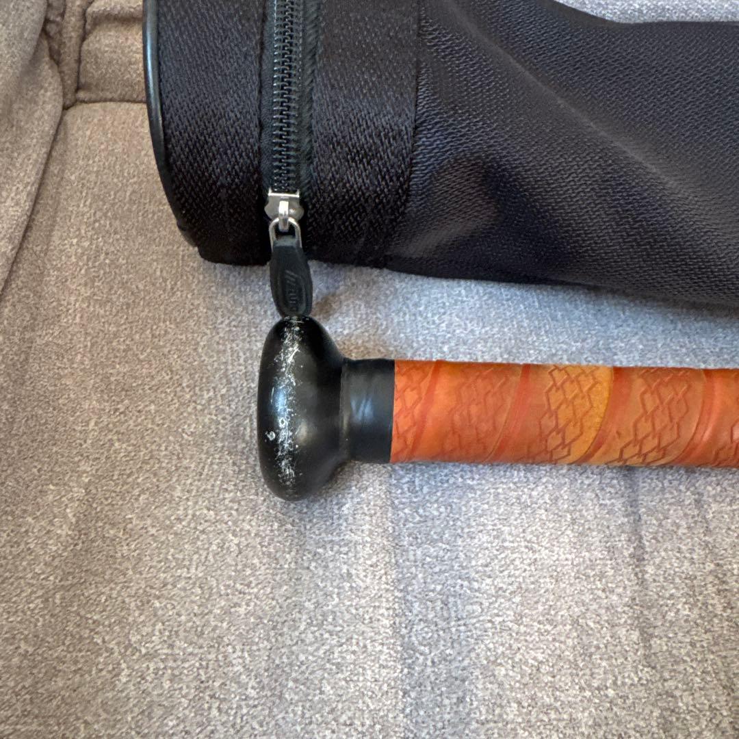 美品　ミズノ　レガシーメタル　83cmバットケース付