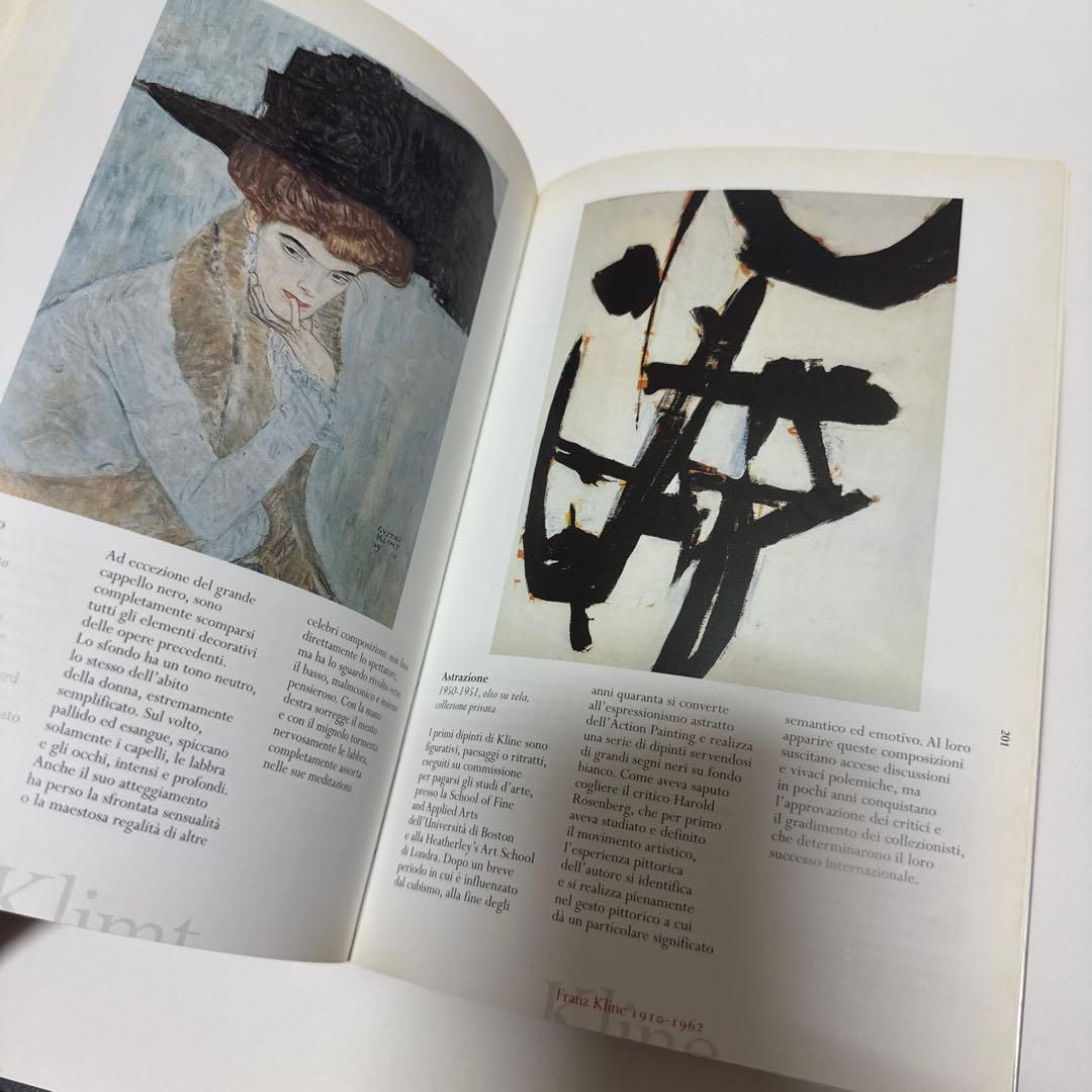 PITTURA 20世紀の世界的画家 解説イタリア語