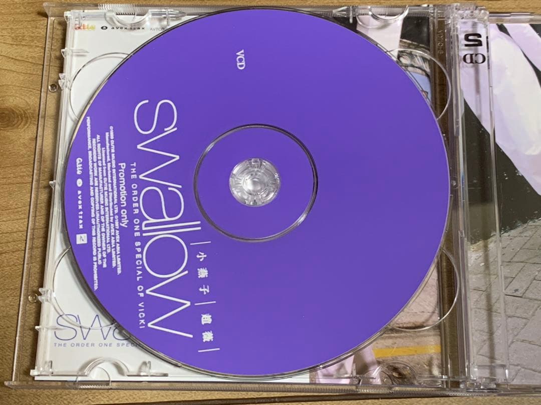 激レア　ヴィッキー・チャオ VICKI ZHAO　Swallow CD +VCD