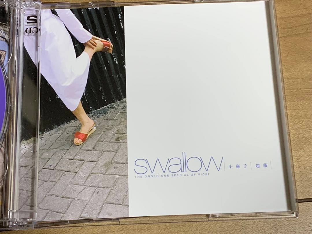 激レア　ヴィッキー・チャオ VICKI ZHAO　Swallow CD +VCD