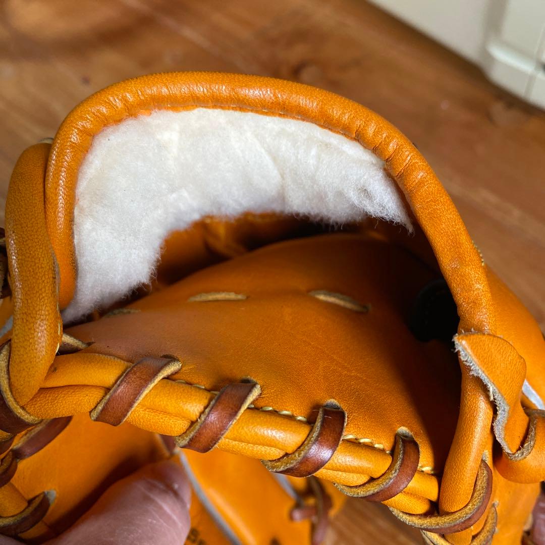 【美品】右投用 ミズノプロ グローブ 内野手用 旧ミズノマーク