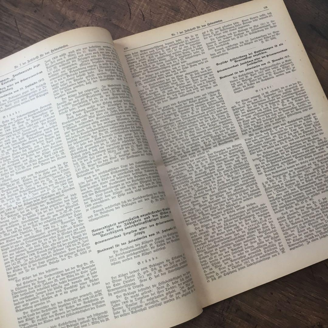 洋書　ドイツ語　ジャンクジャーナル材料