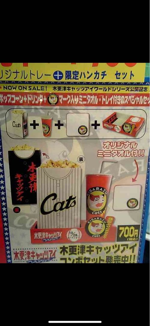 木更津キャッツアイ　ワールドシリーズ　限定ハンカチ付きコンボセット