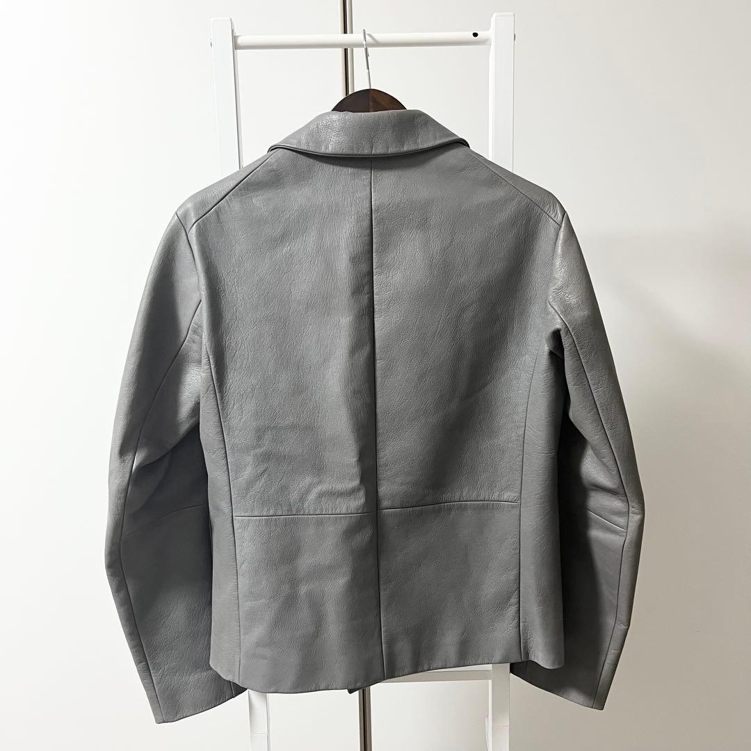 JIL SANDER レザージャケット ピーコート