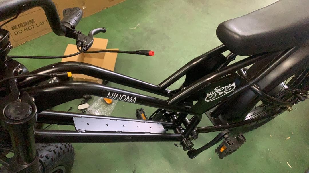 完全ジャンク品 NINOMA 電動アシスト自転車 20インチ 極太タイヤ