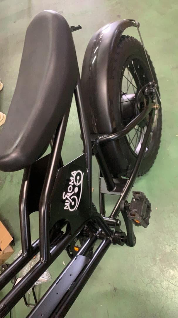 完全ジャンク品 NINOMA 電動アシスト自転車 20インチ 極太タイヤ