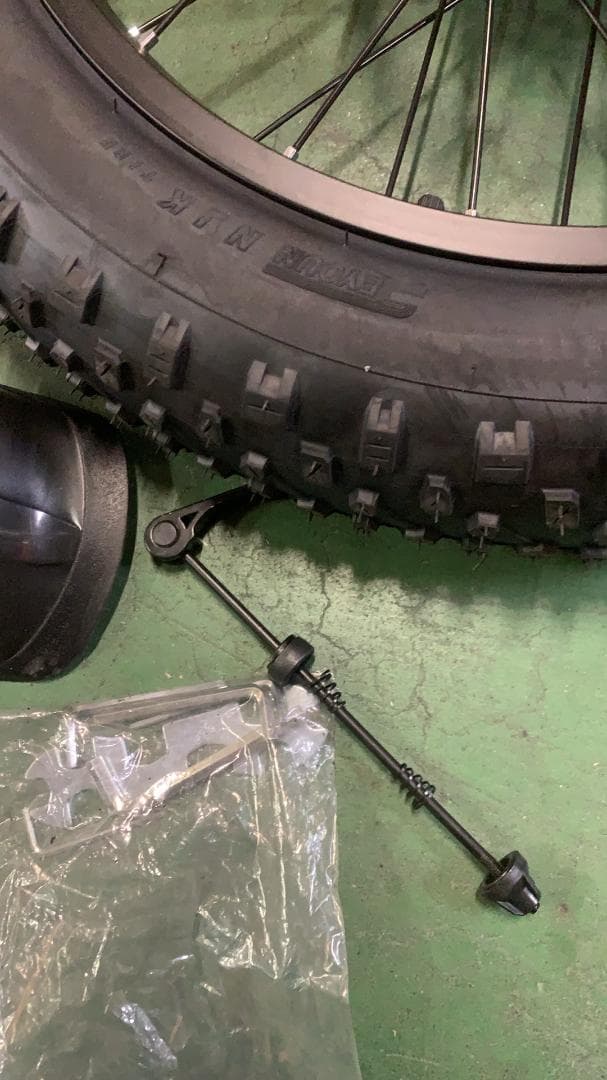 完全ジャンク品 NINOMA 電動アシスト自転車 20インチ 極太タイヤ