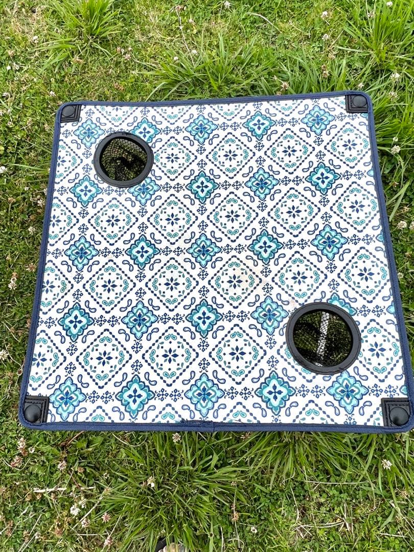 美品 アウトドア チェア テーブル セット