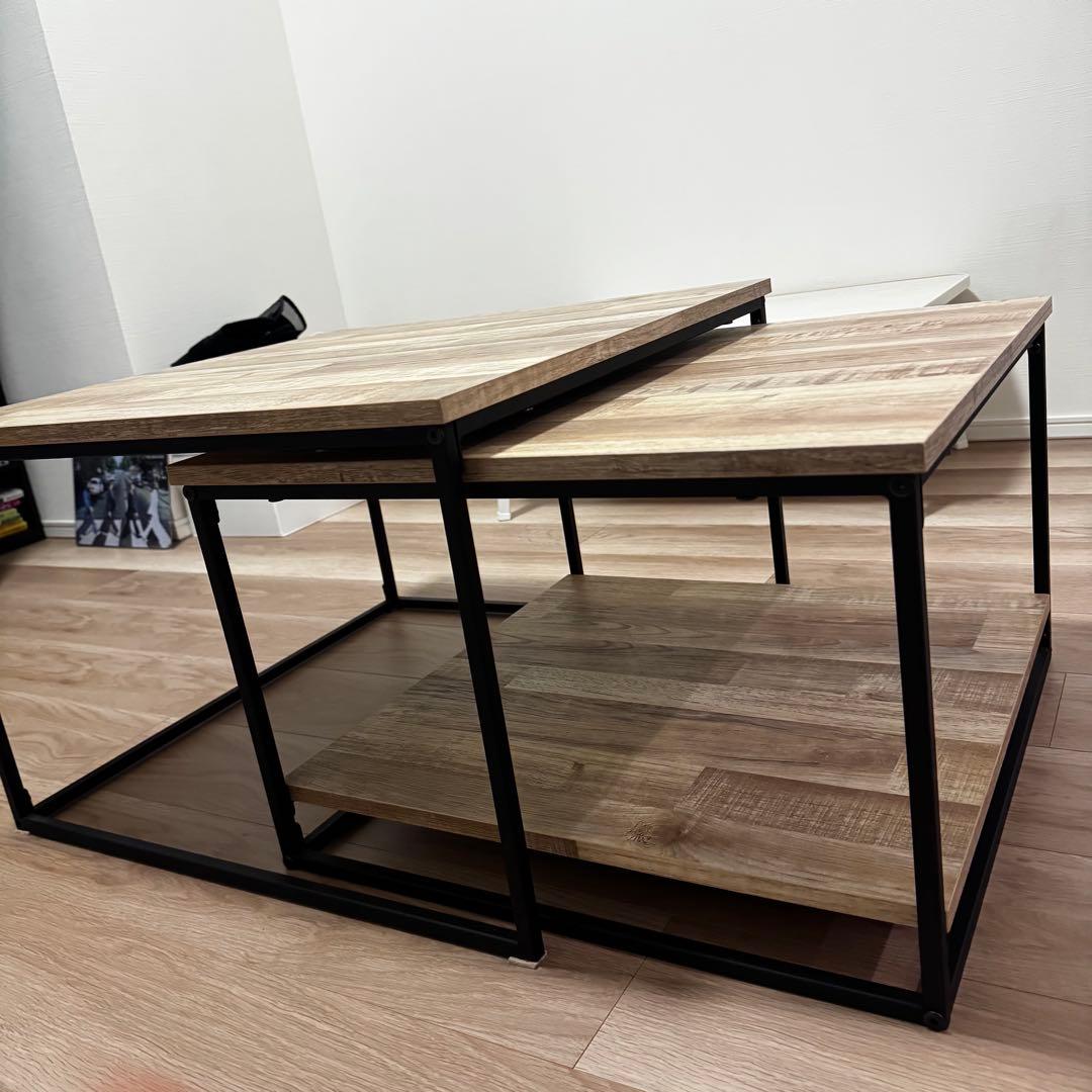 ⭐️美品LOWYA 2段式センターテーブル