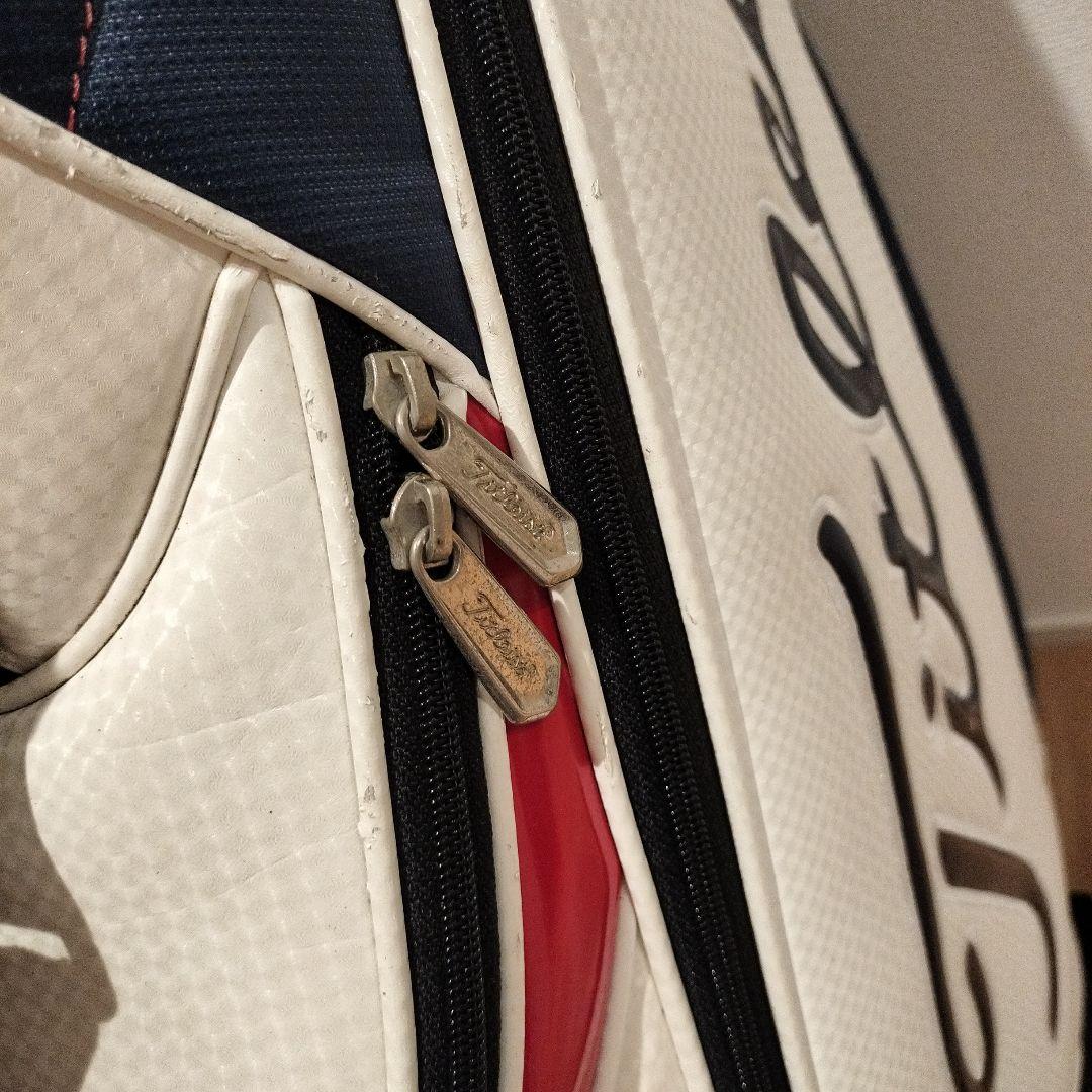 最終値下げ！　Titleist キャディバッグ ネイビー/ホワイト