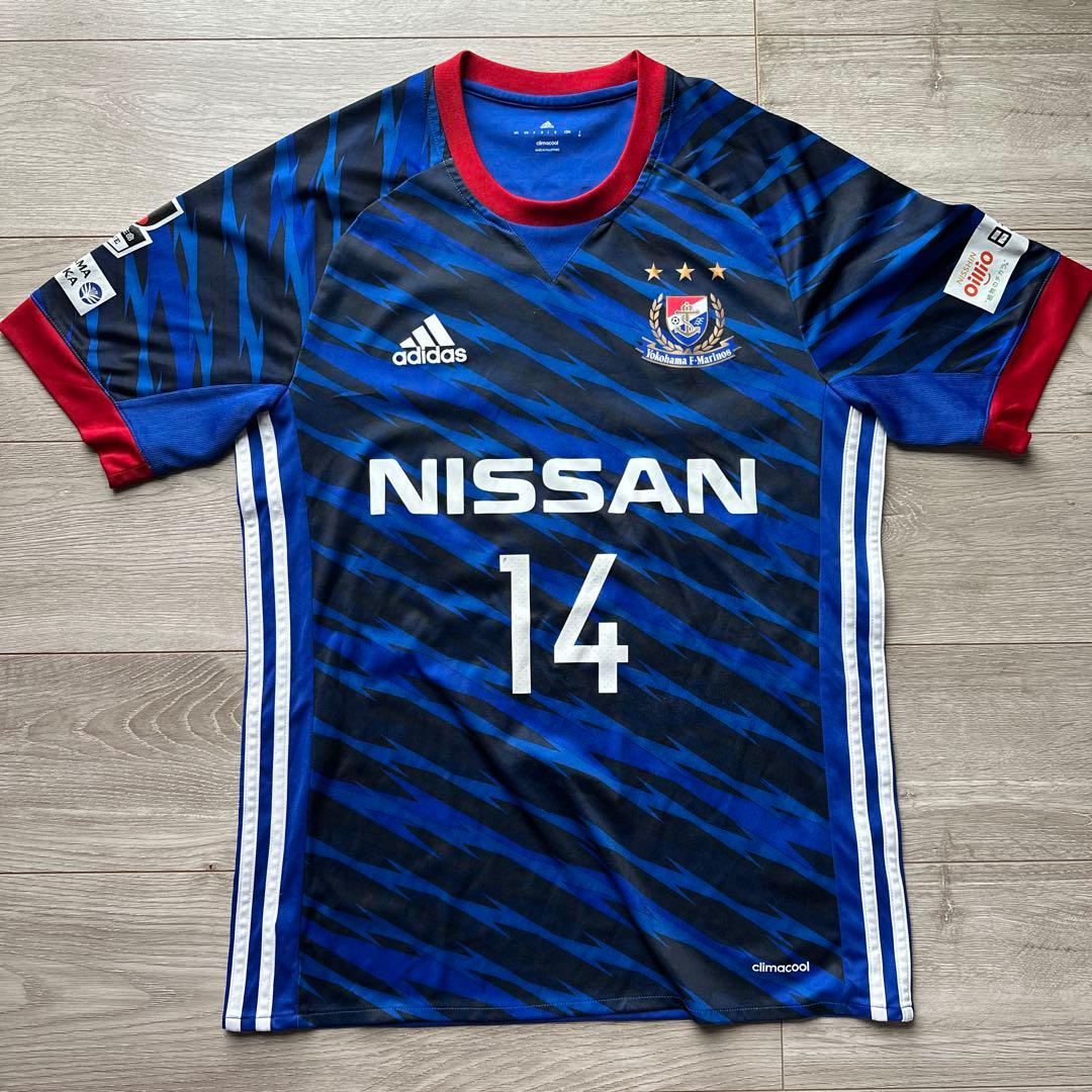 adidas 横浜Fマリノス レプリカ ユニフォーム M 天野純 14 サイン入