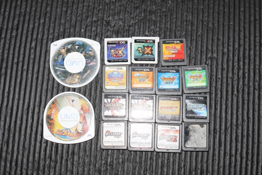【一部ジャンク品】PSVita、PSP、DS、Wiiゲームソフト&本体各種セット