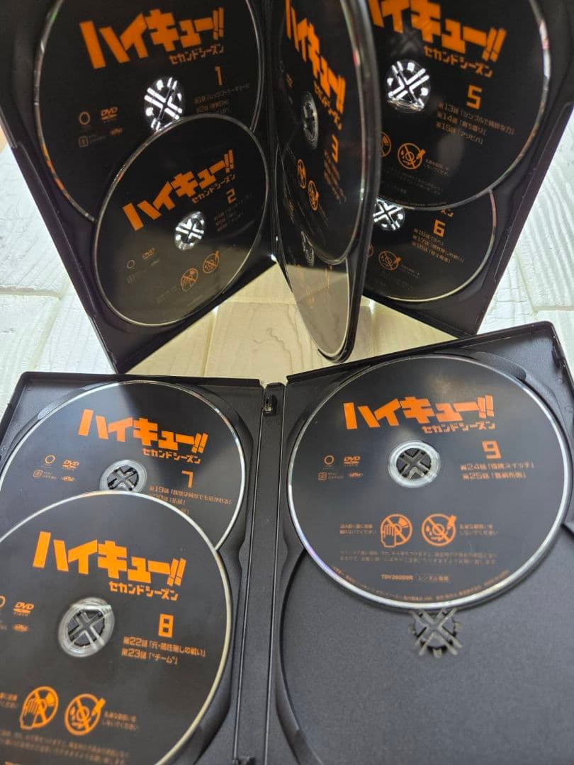ハイキュー!!　1期～４期+劇場版+オリジナル　全36巻セット　DVD レンタル