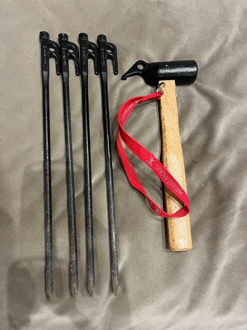 スノーピーク　ペグハンマー PRO.S ソリッドステーク40