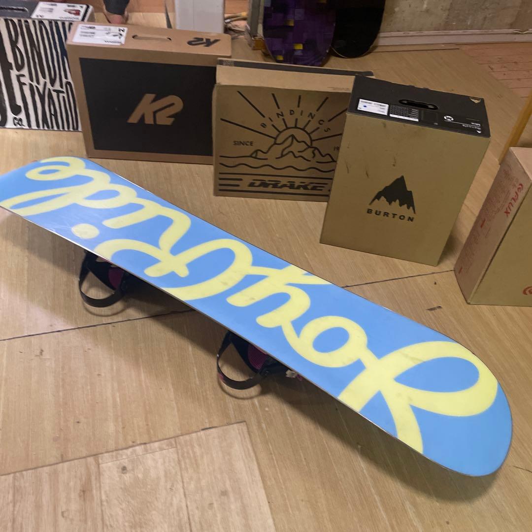 JOYRIDE×ZUMA　キッズスノーボードセット　バインディング付きセット