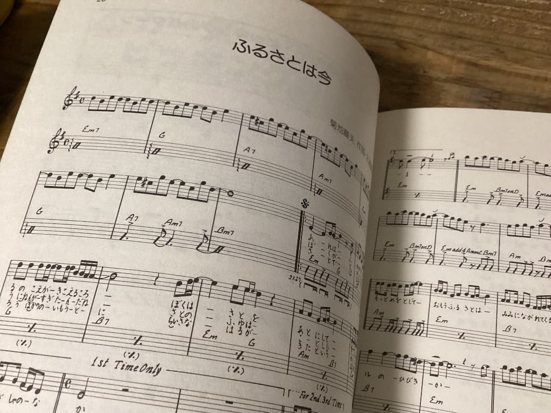 ★楽譜/阿呆鳥/ドラマチック/ギター/レコードコピー/アルペジオ/コード