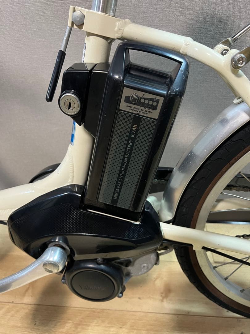 美品ヤマハ電動自転車、バッテリー8.7Ah