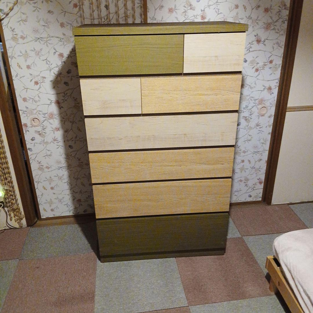 ニトリ　　モダンストライプデザインチェスト