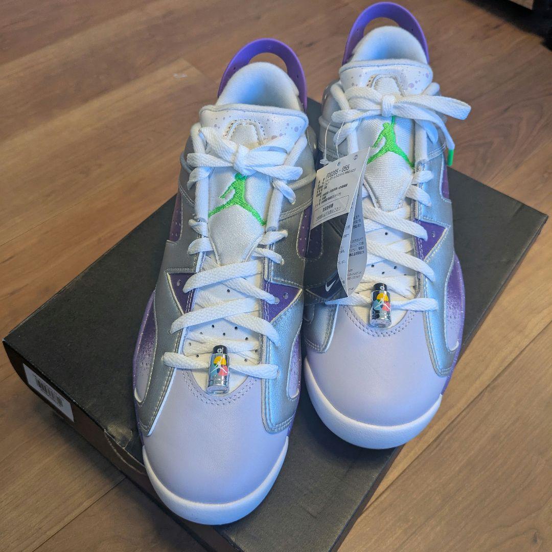 NIKE ジョーダン6 ゴルフ オキシゲンパープル 27.5cm