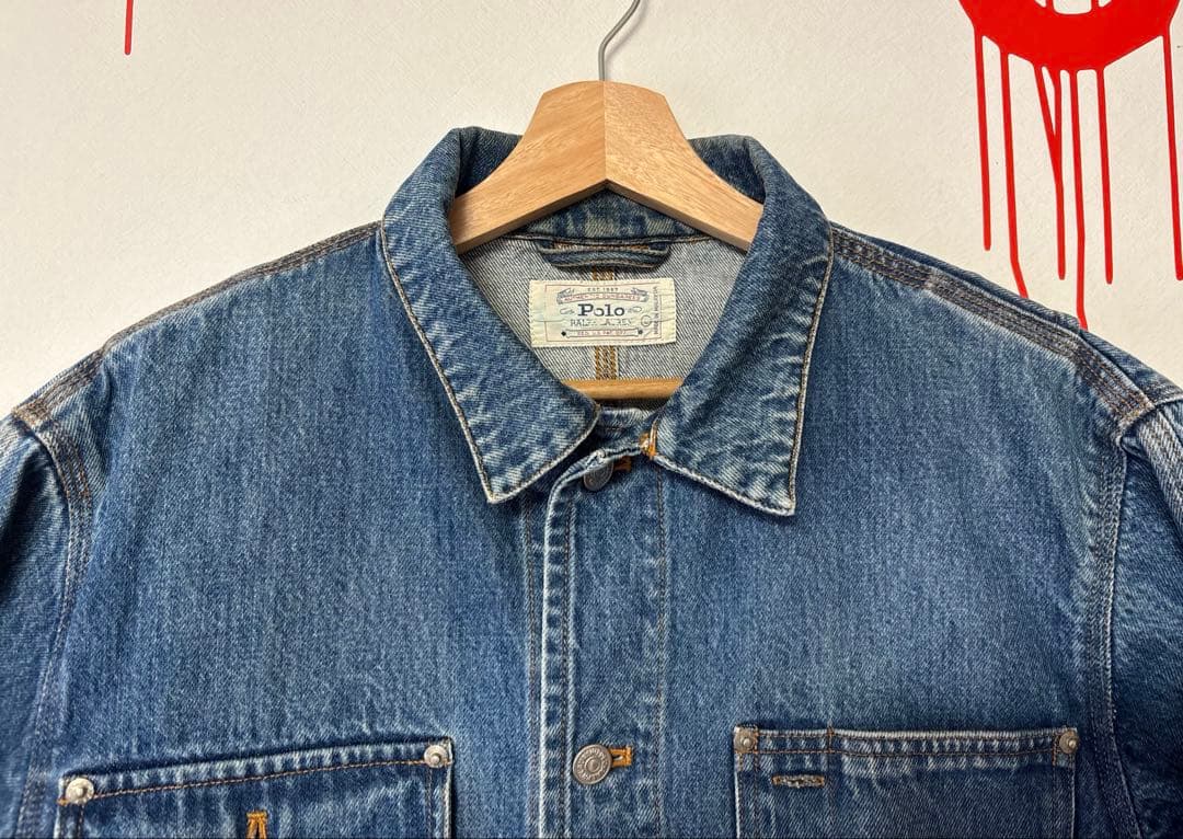 山*岡様 90s OLD Ralph Lauren デニムジャケット ラルフロー