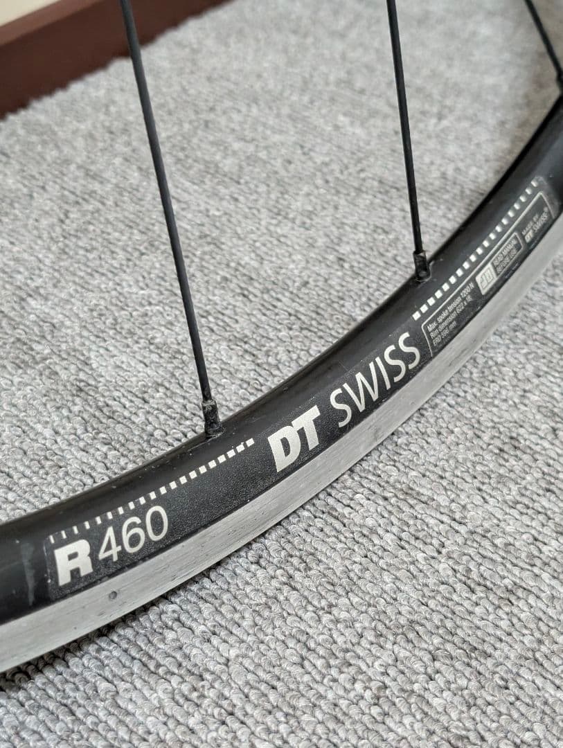105スプロケ付き！ DT SWISS R460 700C リムブレーキ