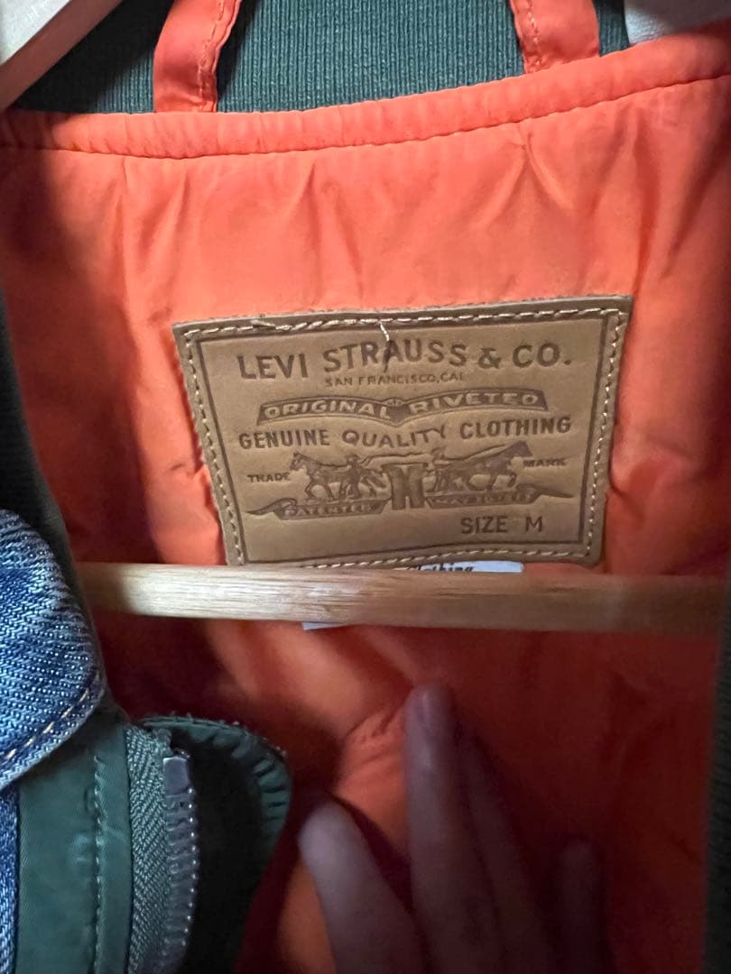 LEVI'S デニムジャケット Mサイズ