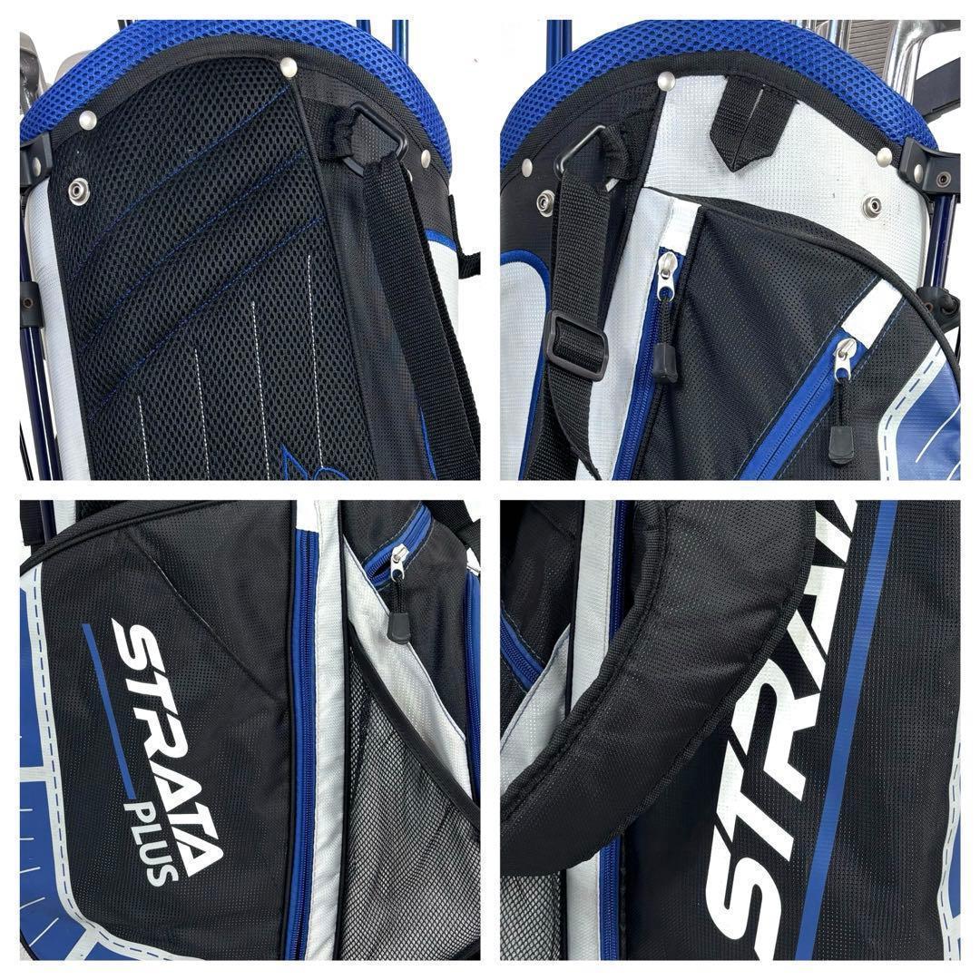 超豪華　美品　キャディバッグ付　メンズゴルフクラブ　フルセット　マルマン