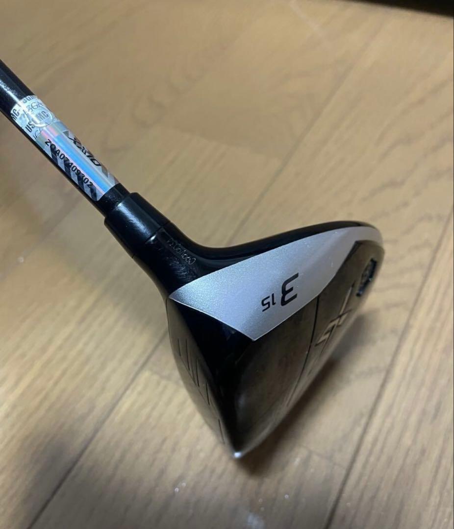 ゼクシオ X esk 2024 3w 15° ベンタス TR ブラック 5-S