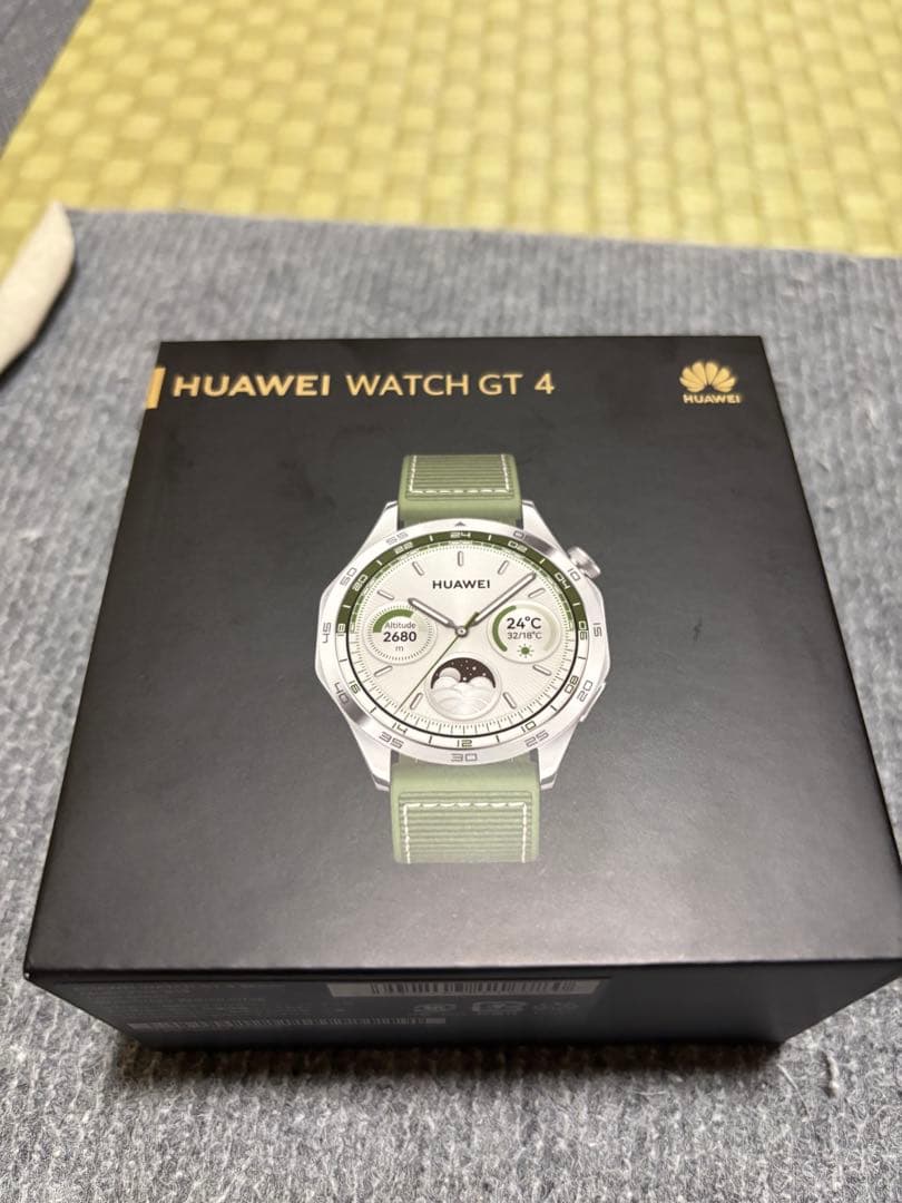【美品】HUAWEI WATCH GT4 46mm ▪️グリーン スマートウォッチ