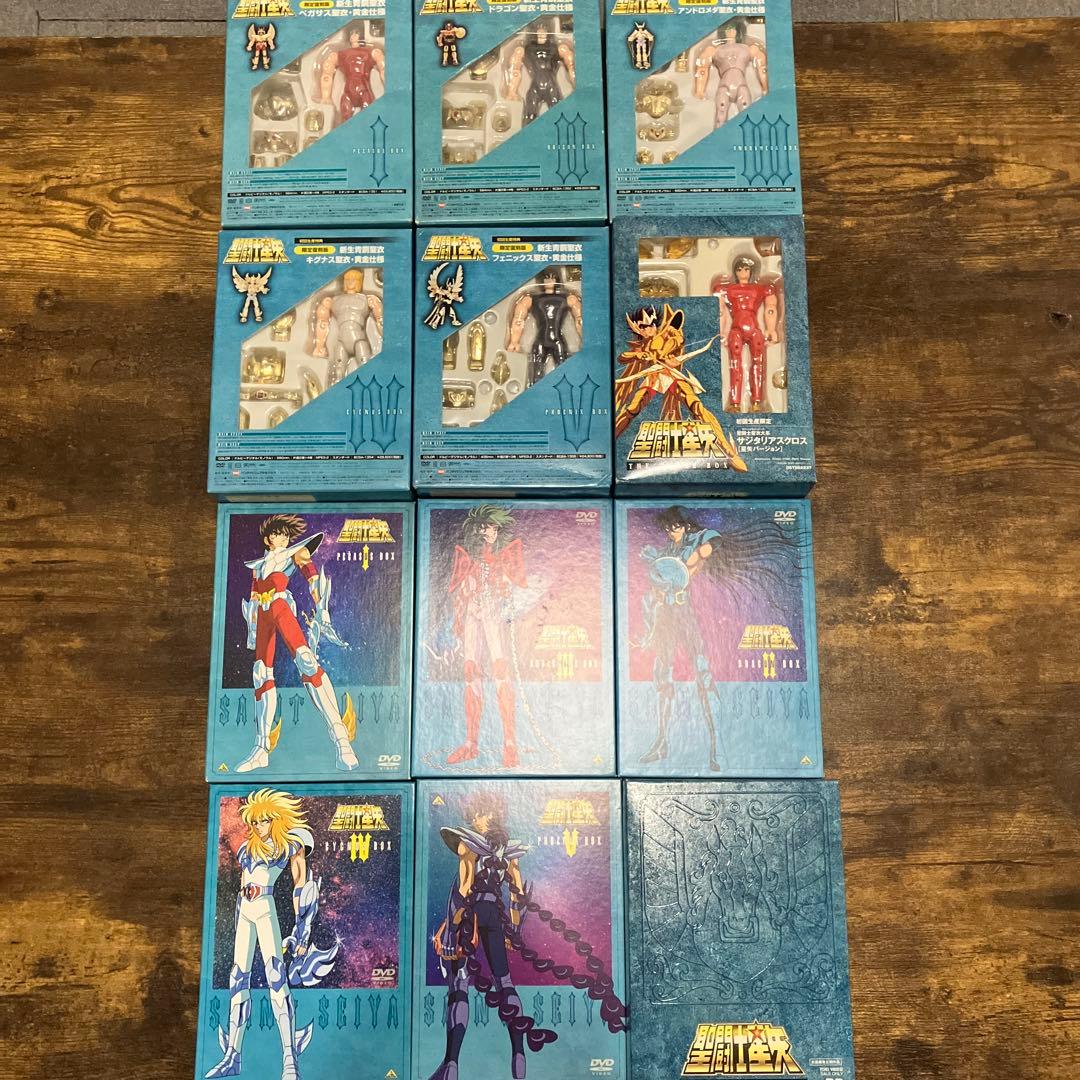 聖闘士星矢 BOX＆フィギュアセット！