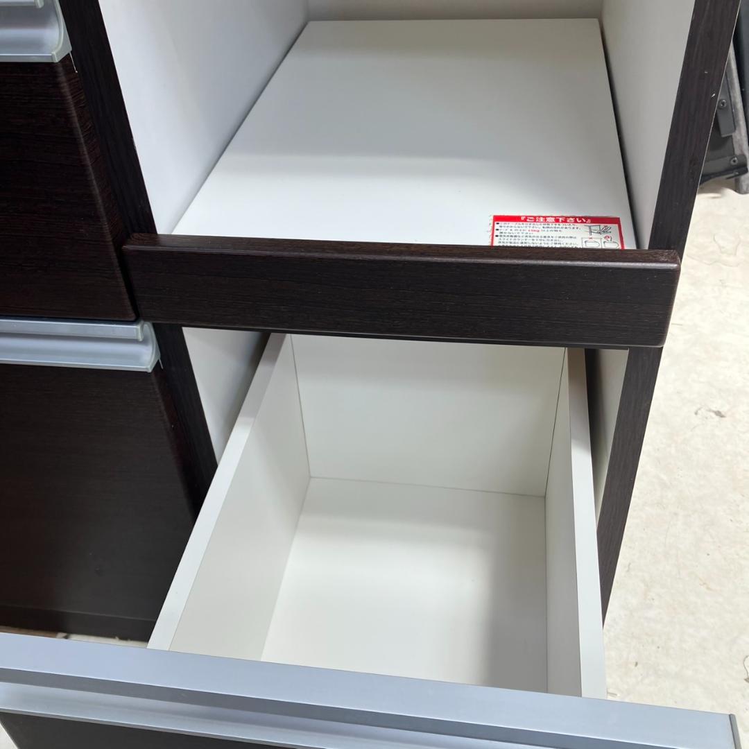 【福岡市 市内近郊限定】NITORI 食器棚 120㎝幅 ワイド 配達設置無料♬