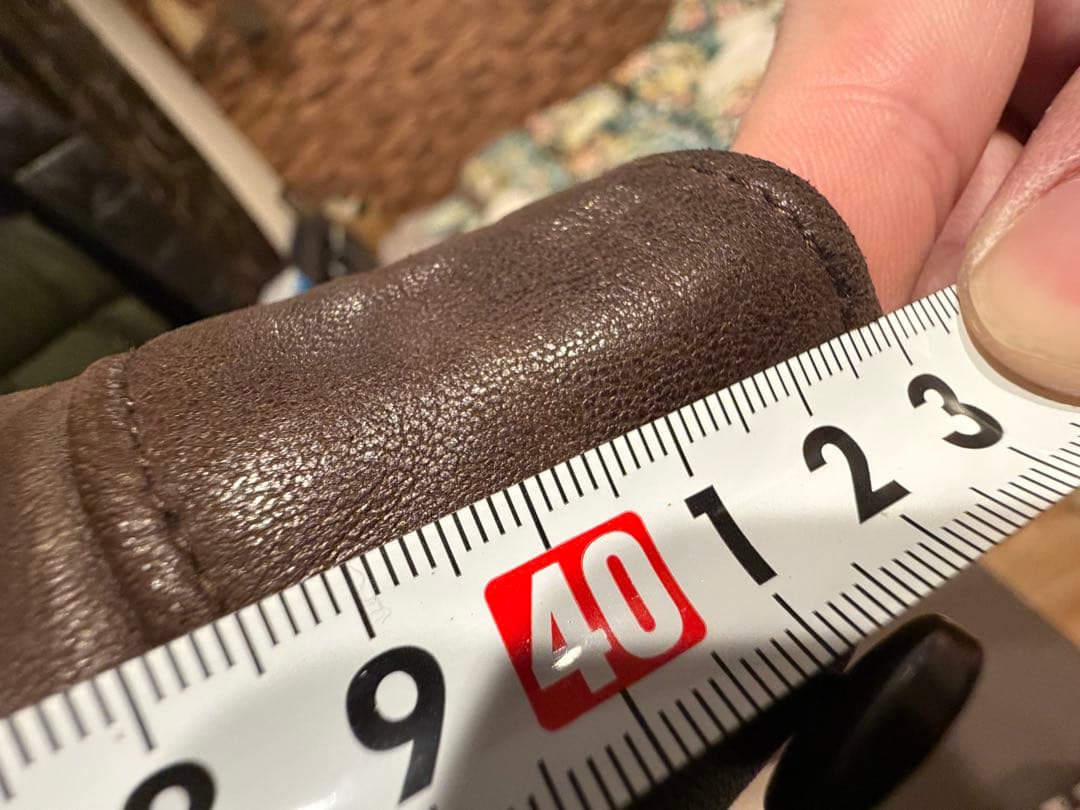 ビンテージ　ラルフローレン　羊革ジャケット