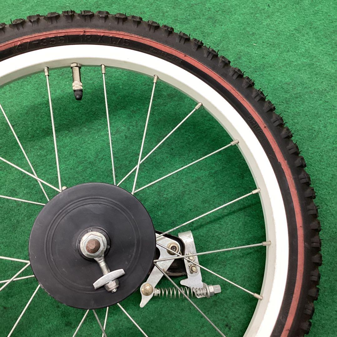 アルミリム　後輪　18x1.75 タイヤ付 リア　18インチ　自転車