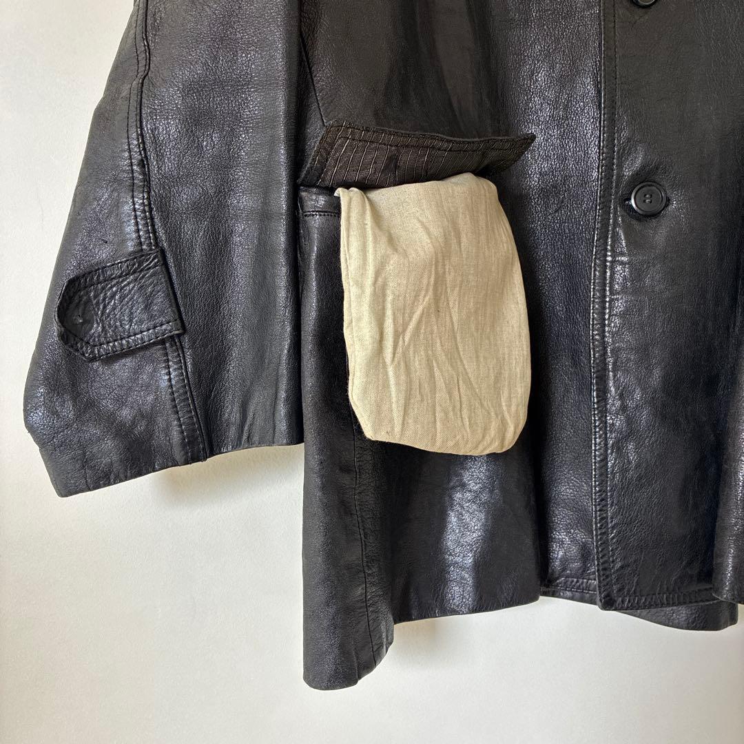 Vintage レザー カーコート 40’s 50’s 60’s