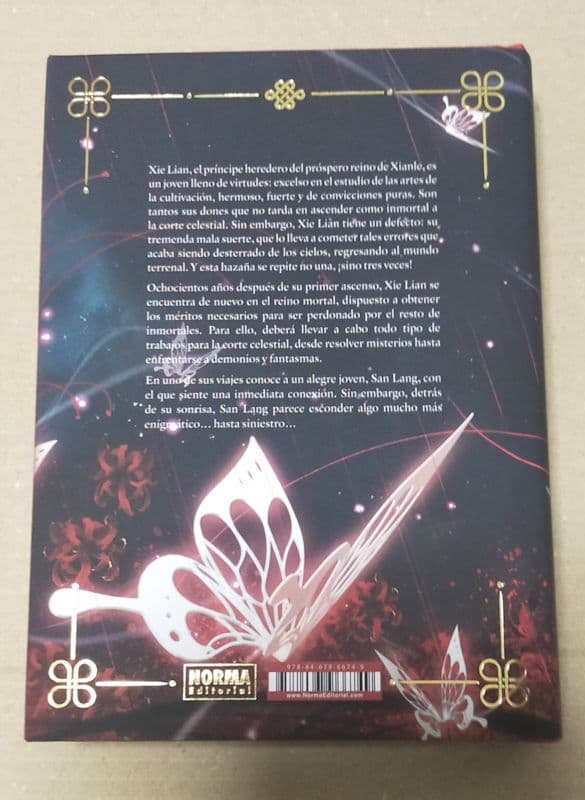 天官賜福 スペイン版 1巻 小説 本のみ 開封済未読