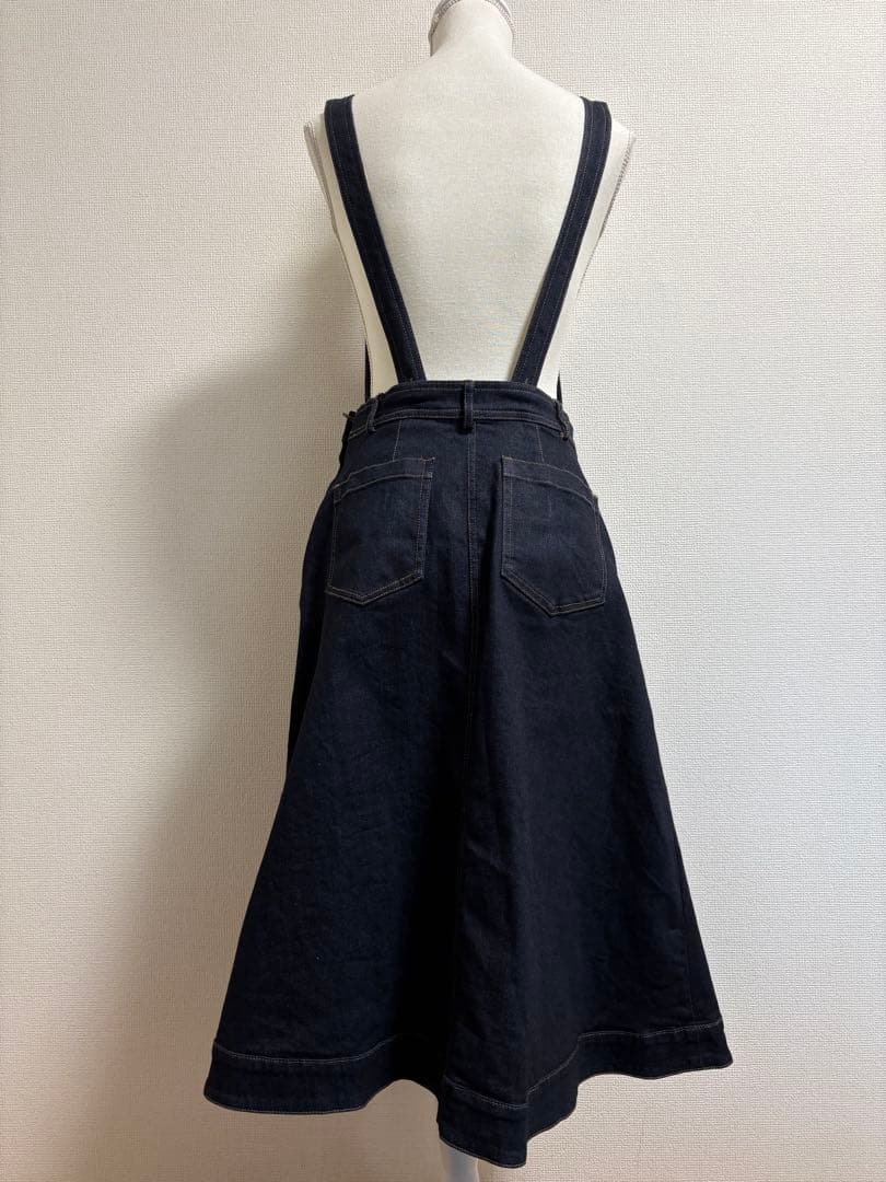 ☆未使用級☆ ブルーレーベルクレストブリッジ デニム サロペット