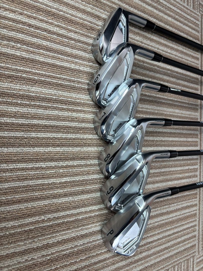 【美品/最新モデル/zxi5】ダンロップ /SRIXON/アイアンセット6本