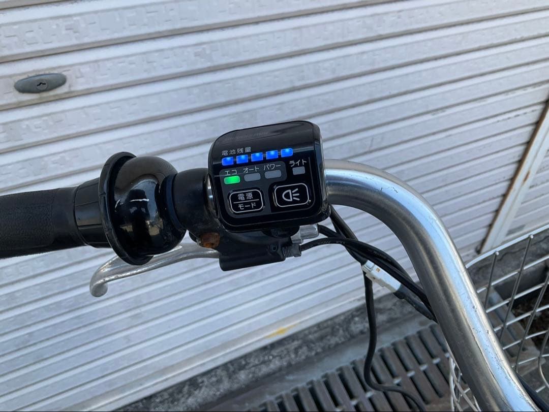 ブリヂストン新機種電動アシスト自転車フロンティア26インチグレーアルミボディー