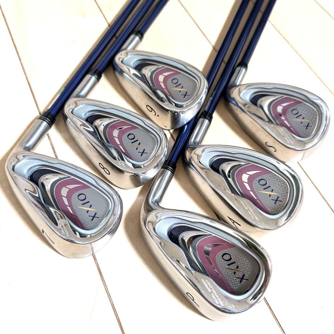 ゼクシオ レディースゴルフクラブセット Lフレックス スコッティキャメロンパター