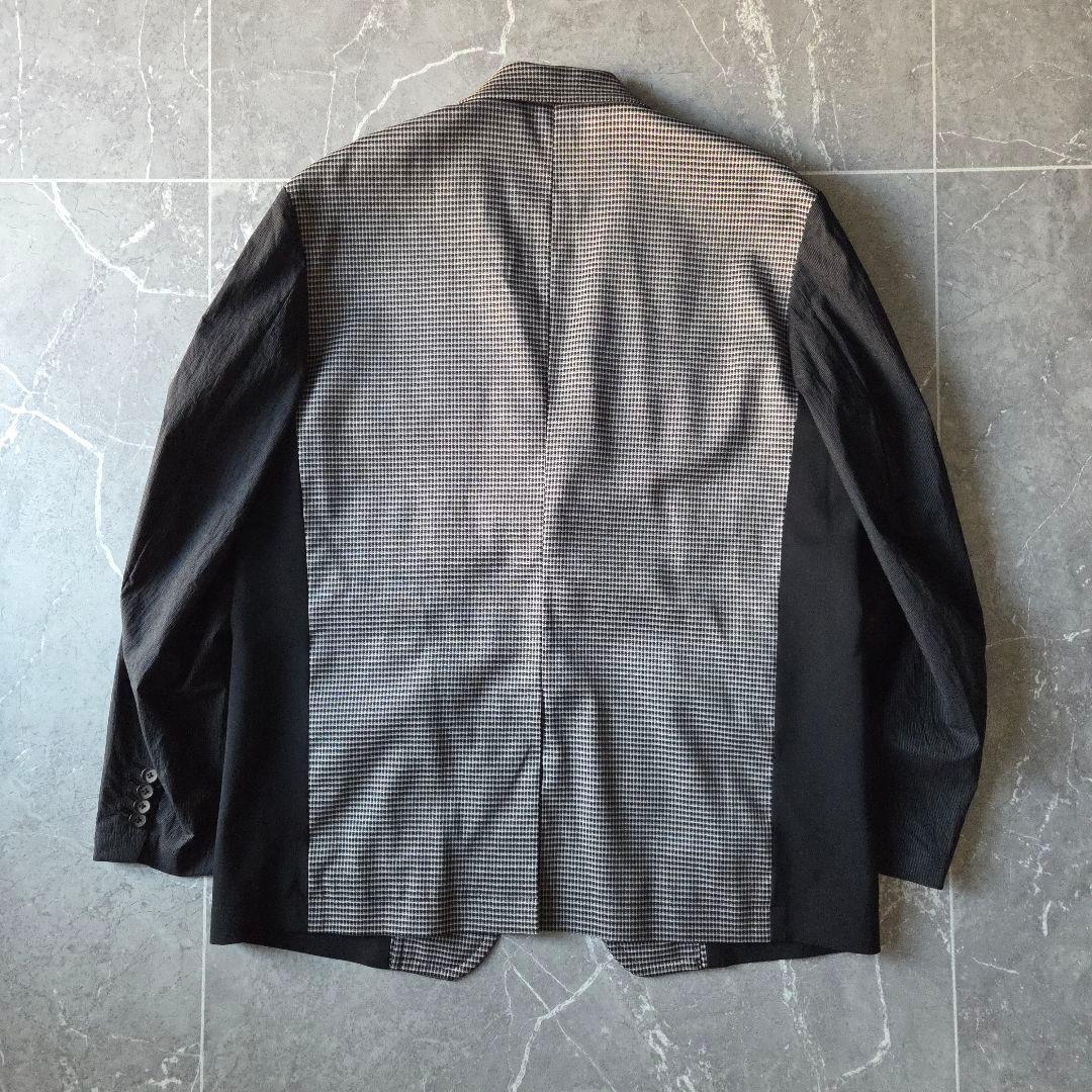 希少デザイン UNITED TOKYO ドッキング ジャケット 3 黒 千鳥格子