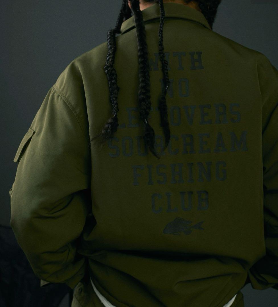 Sourcream FISH JACKET サワークリーム ミリタリージャケット