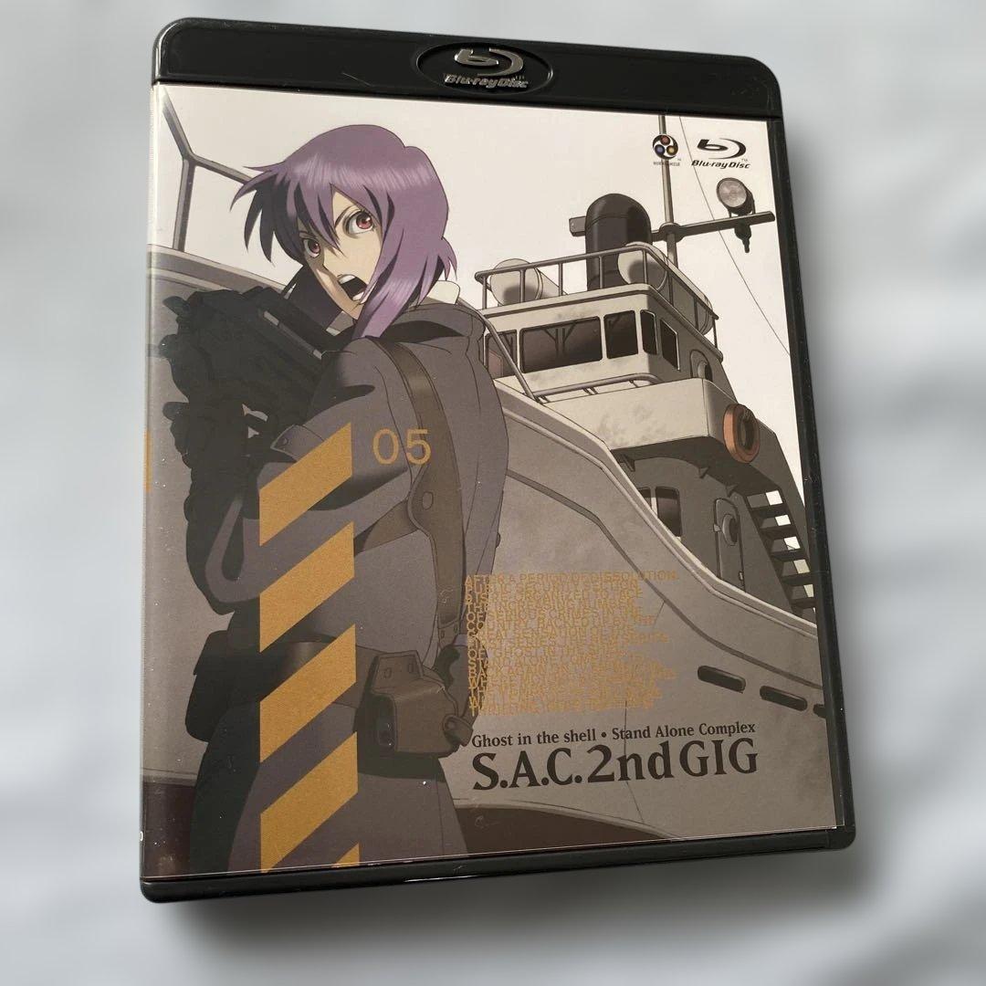 攻殻機動隊 S.A.C.2nd GIG Blu-ray 01&02