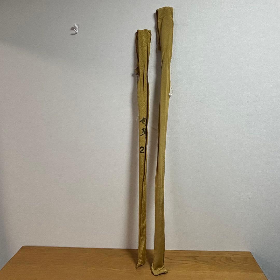 和竿 釣り竿 まとめ売り セット 竹竿 漆塗り 収納袋付き