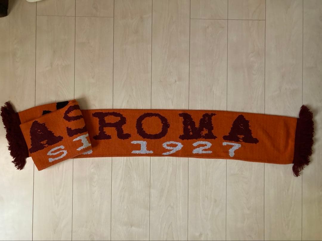 セリエA AS ROMA マフラー　現地購入品