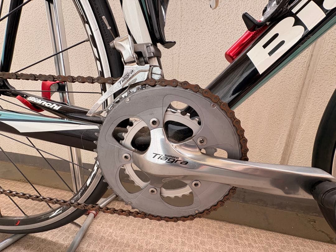 【要メンテナンス】Bianchi Vertigo ロードバイク
