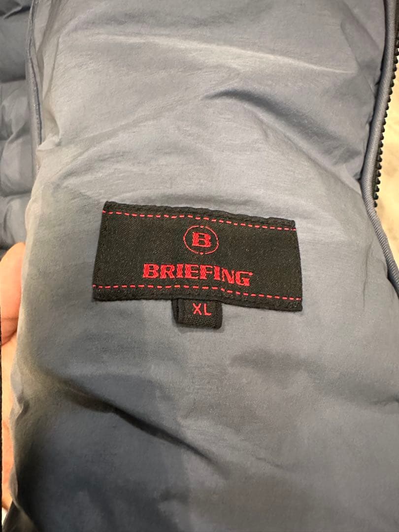 ブリーフィングゴルフ　XLハイブリッドダウンジャケット