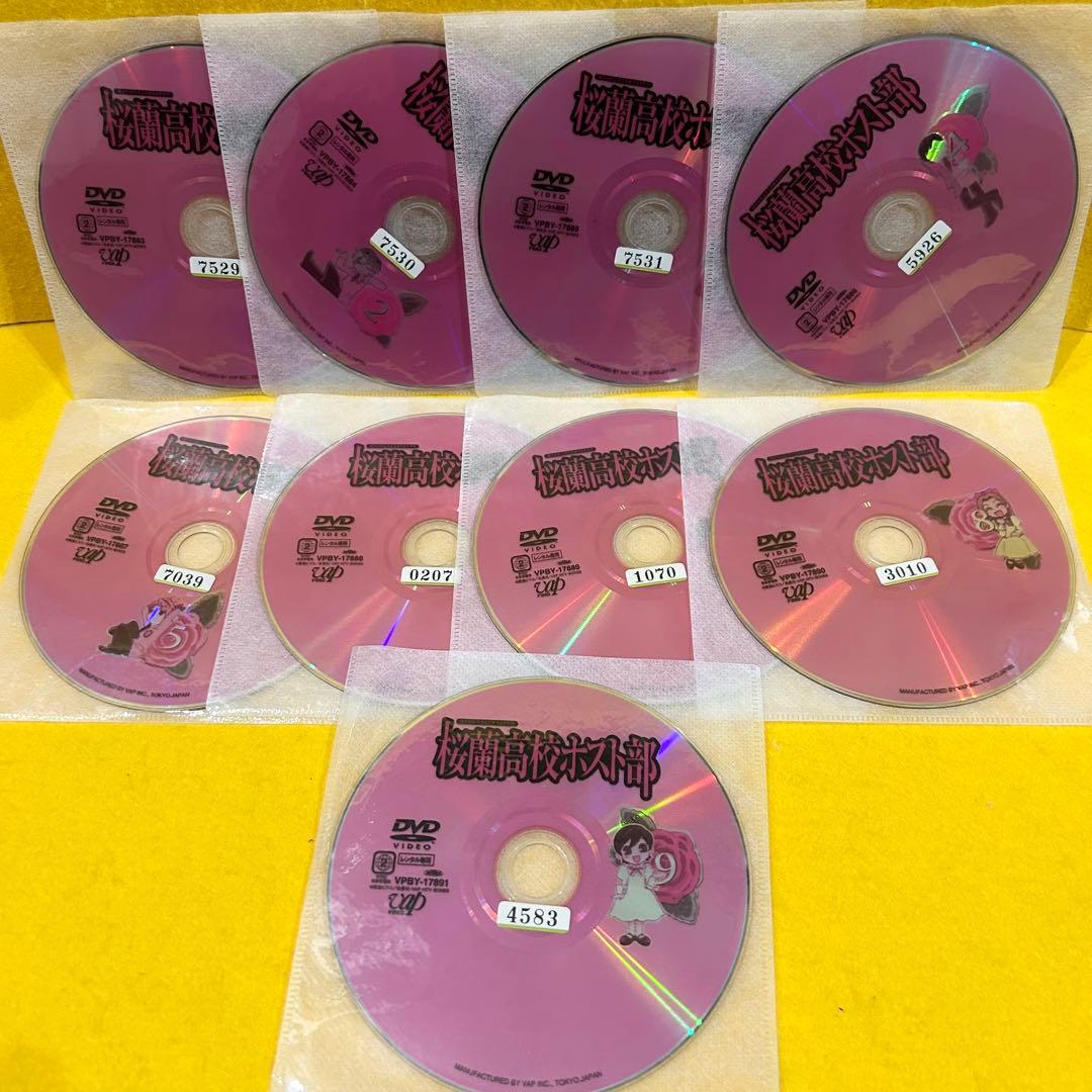 桜蘭高校ホスト部 DVD 全9巻 全巻セット 全26話 アニメ レンタル落ち