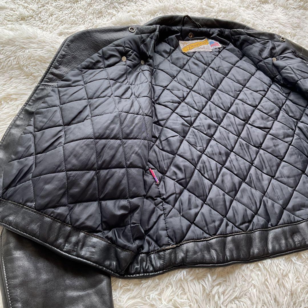 希少サイズ✨schott 118 レザージャケット　ダブルライダース 50 本革